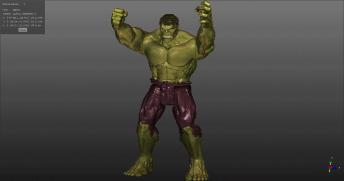 Figure 1.3: panneau de vue 3D.